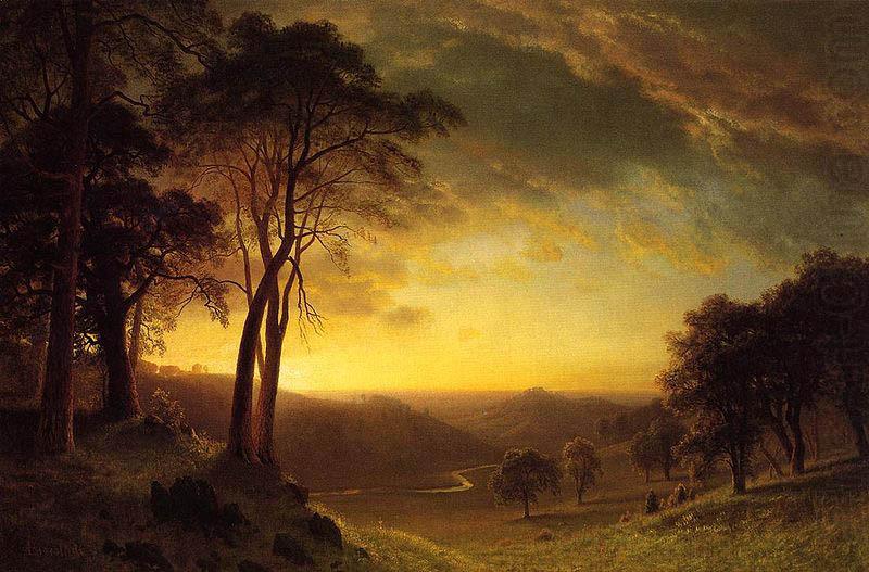 Albert Bierstadt Bierstadt Albert Sacramento River Valley china oil painting image